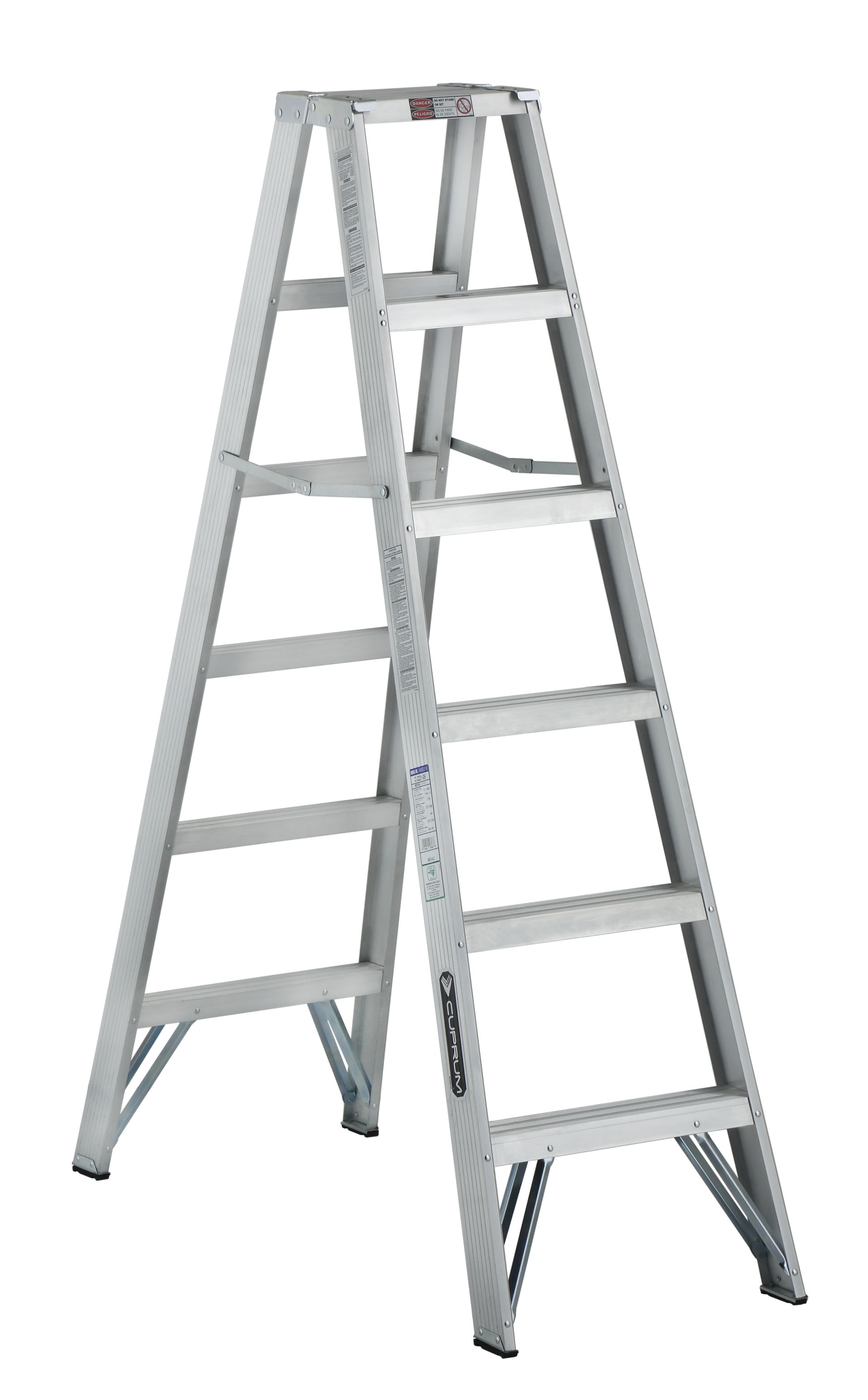 Escalera de tijera doble de aluminio - 2231-06