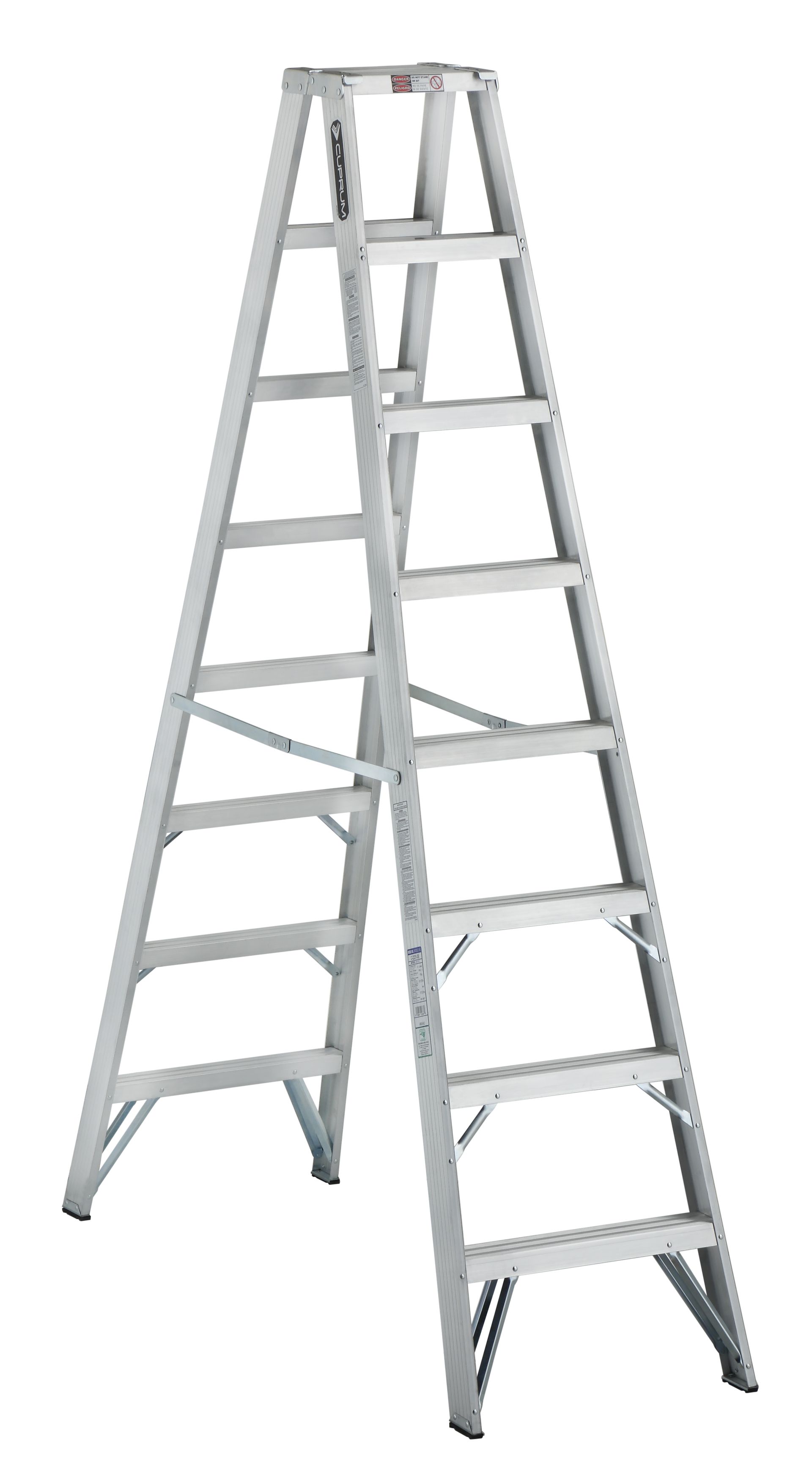 Escalera de tijera doble de aluminio - 2231-08