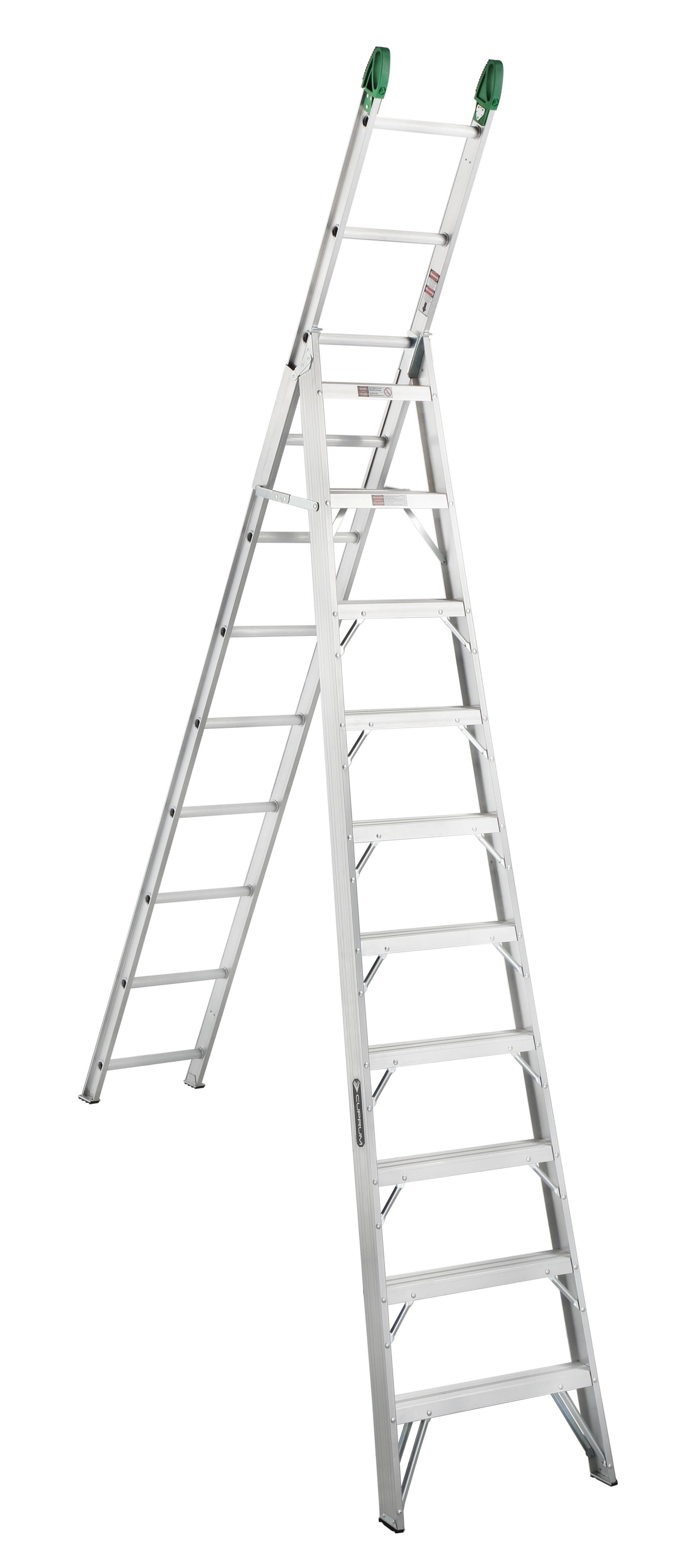 ESCALERA CONVERTIBLE DE ALUMINIO T-II - 2287-21