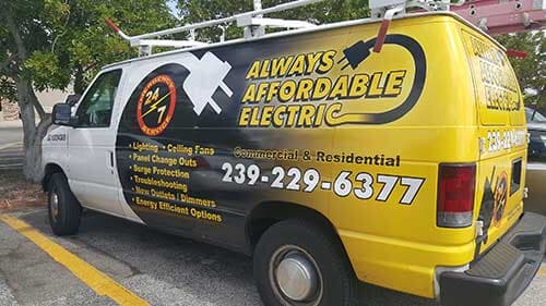Company Truck — Cape Coral, FL — Always Affordable Electric
