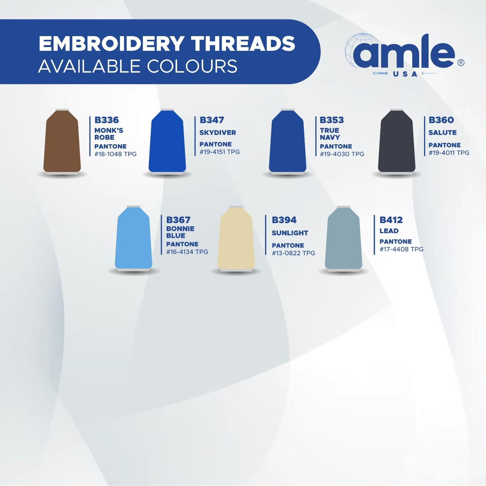 HILO DE BORDAR 100% POLIÉSTER