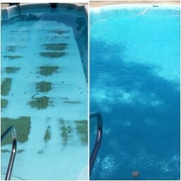 Before and After Pool Cleaning — Bradenton, FL — Doug's Pool Service