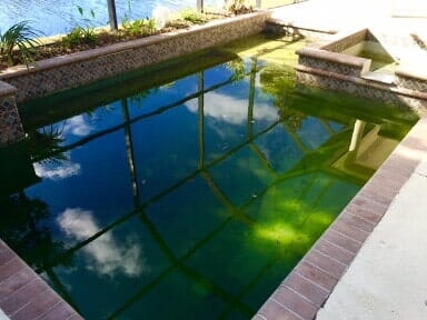 Before and After Pool Cleaning Barrington Ridge — Bradenton, FL — Doug's Pool Service