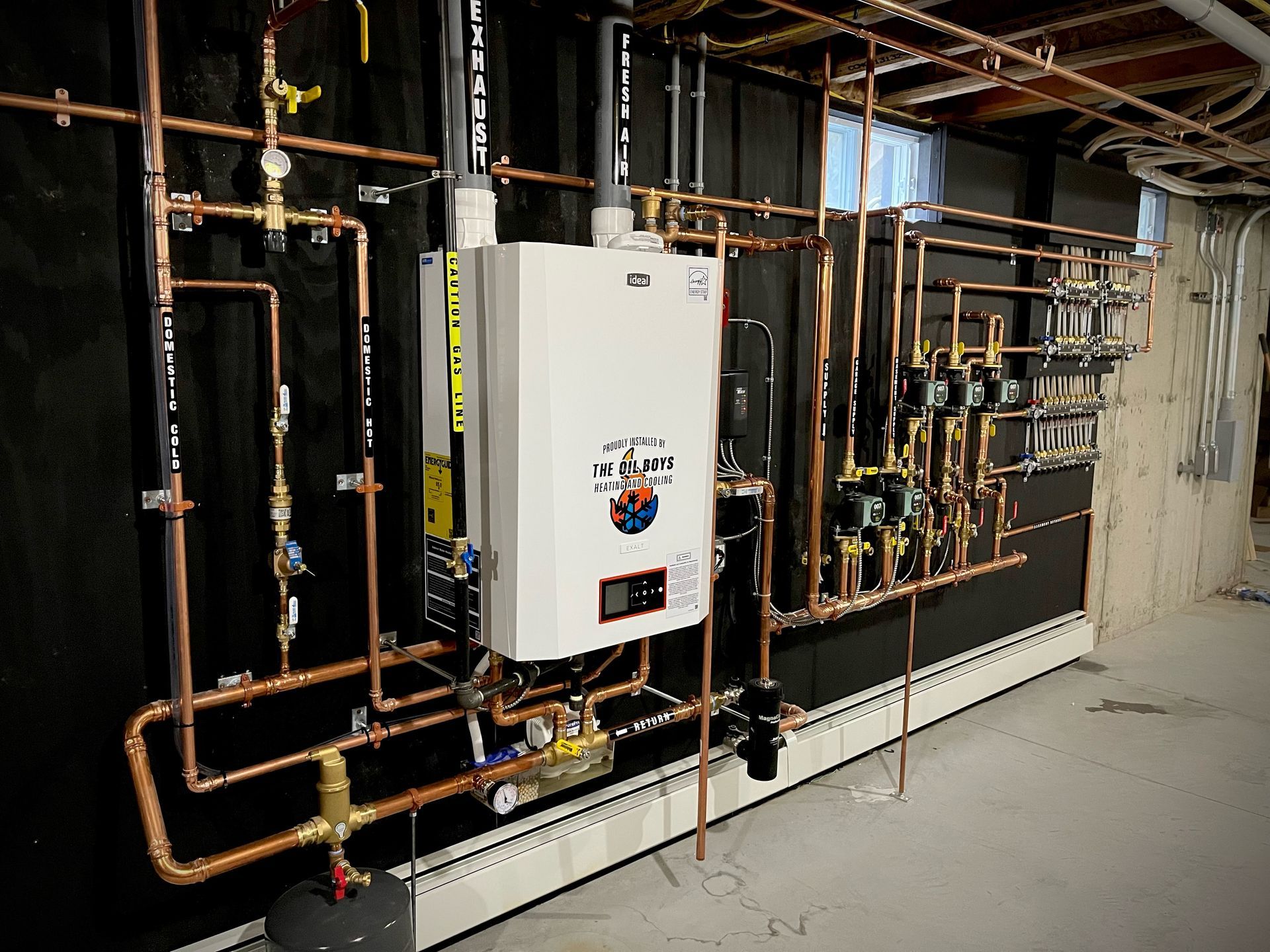 Ideal Combination Boiler System