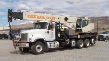 Truck mounted crane — Hoisting Equipment in Wenatchee, Washington