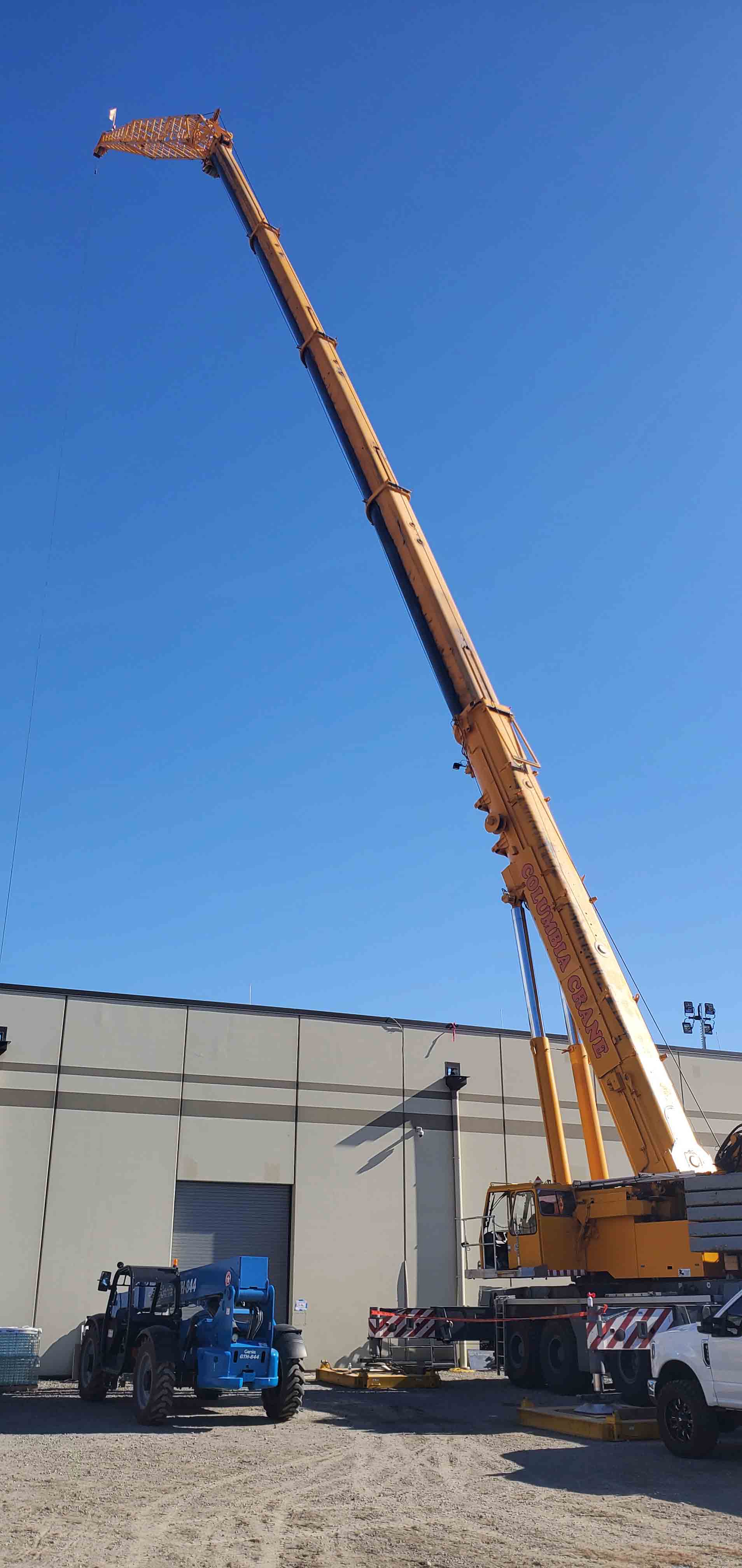 Parked Crane Lifter — Wenatchee, WA — Columbia Cranes