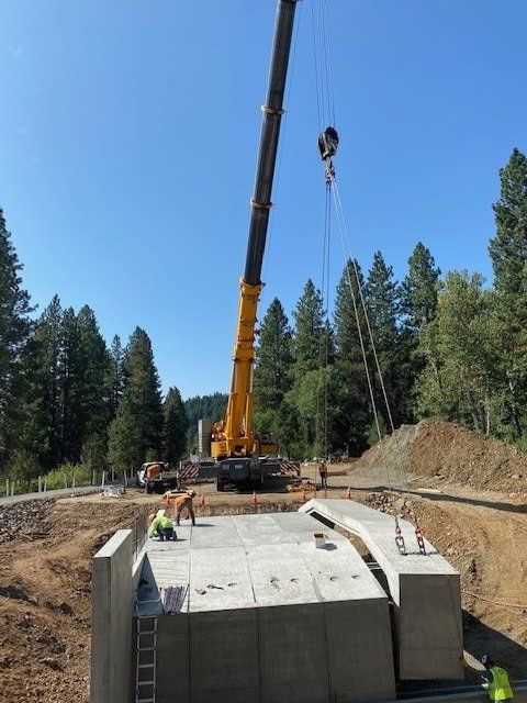 Box Culvert — Wenatchee, WA — Columbia Cranes