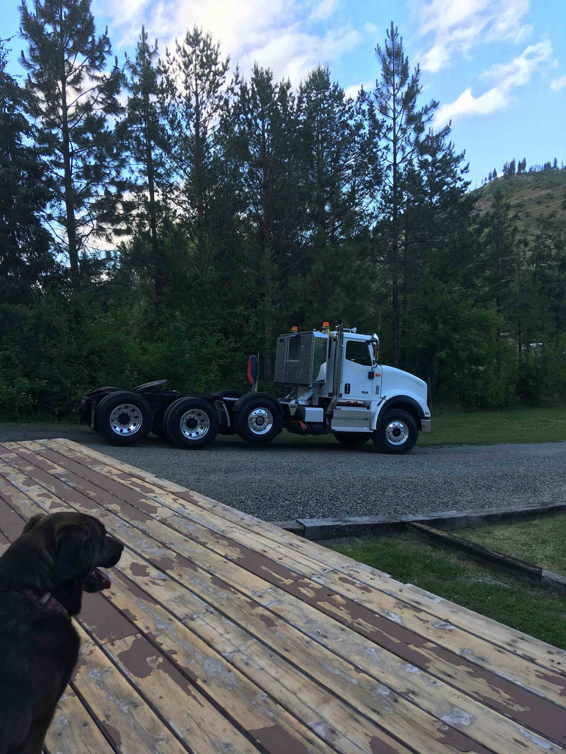 Truck without Container — Wenatchee, WA — Columbia Cranes