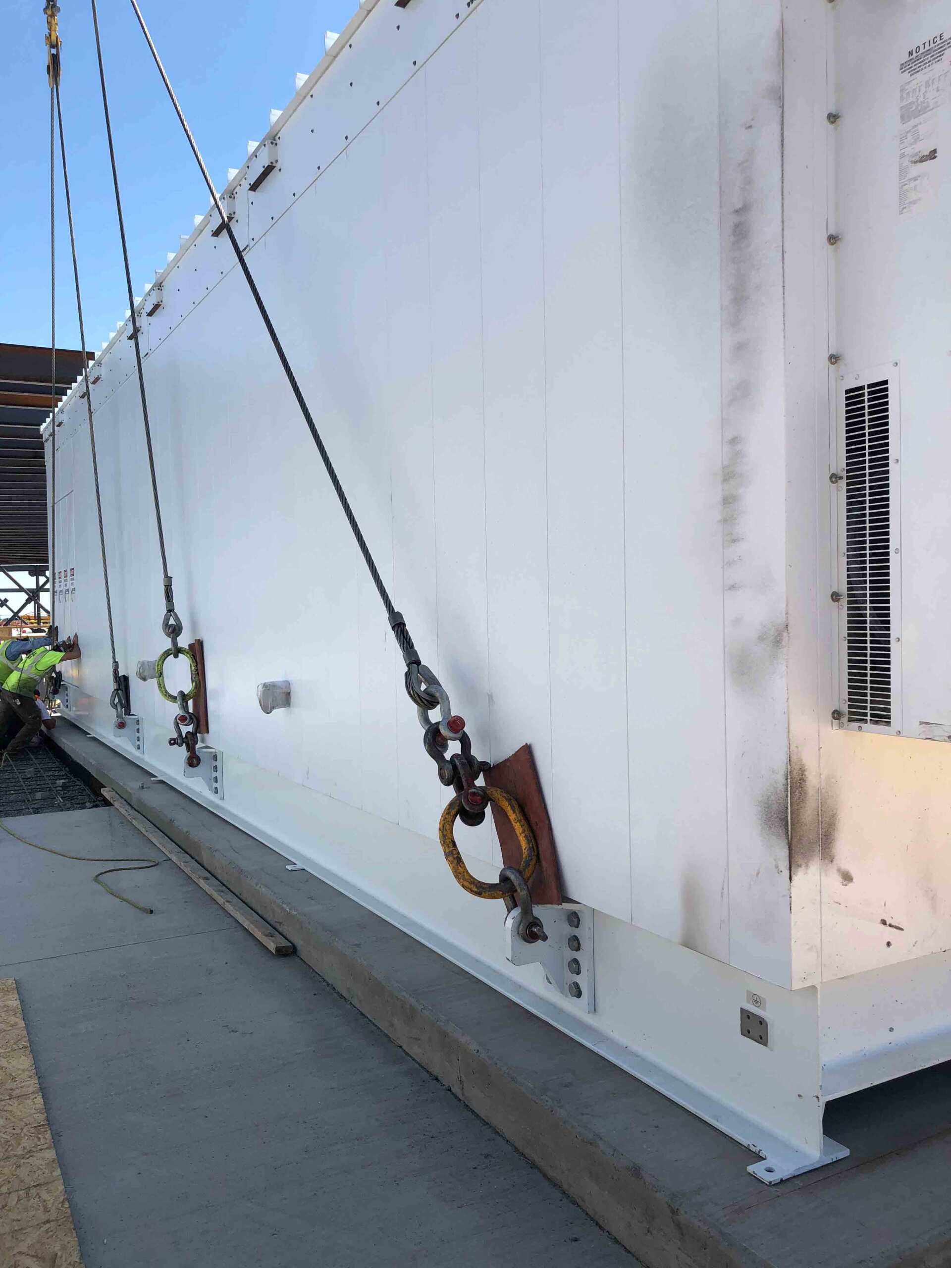 Crane Lifting Container — Wenatchee, WA — Columbia Cranes