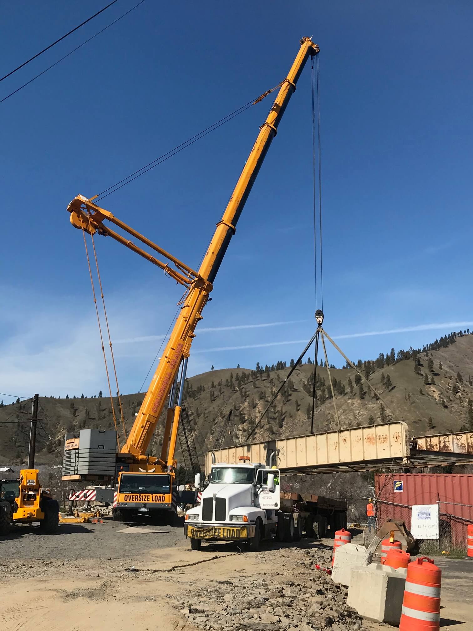 Crane Truck — Wenatchee, WA — Columbia Cranes