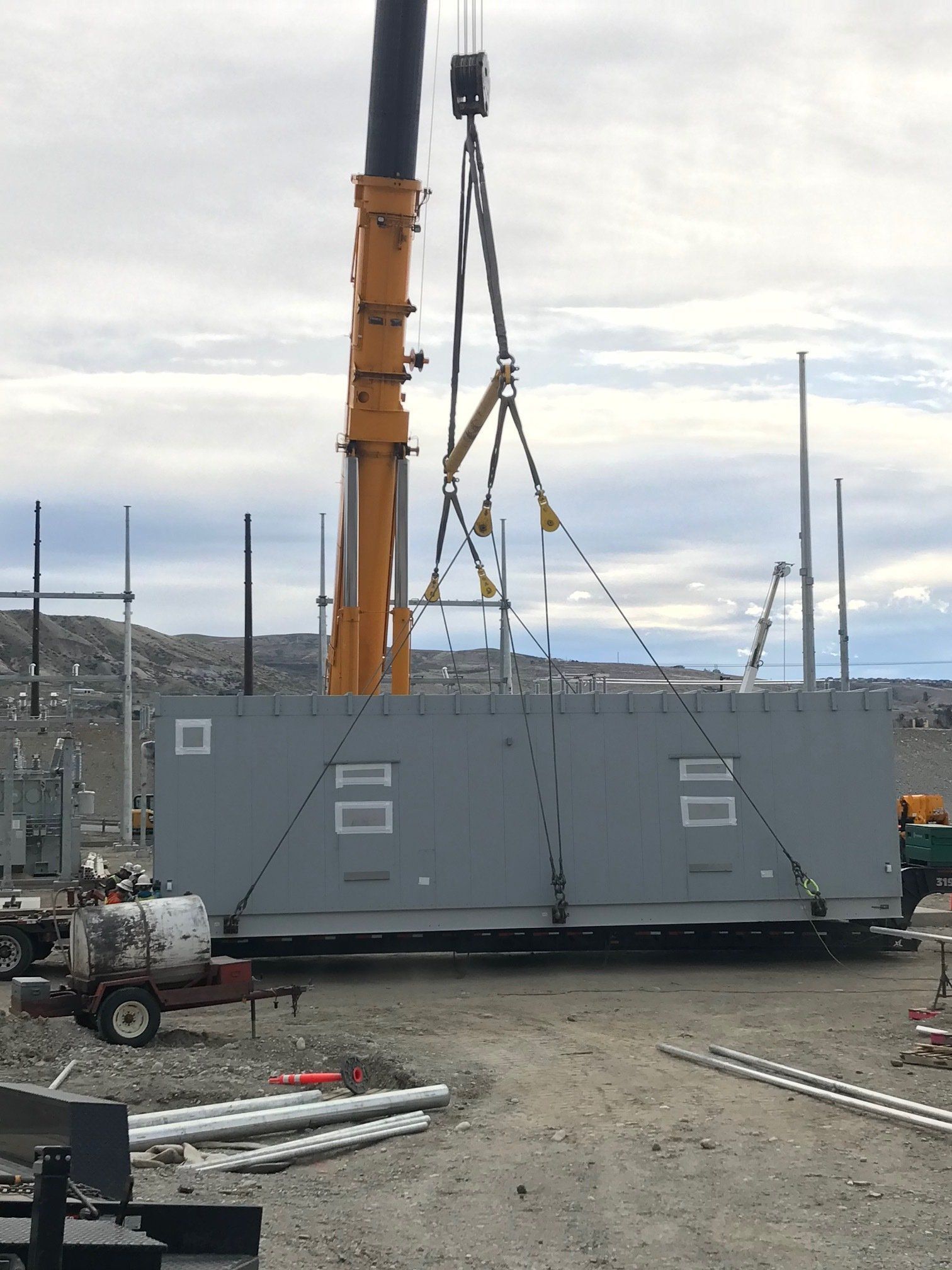 Lifting Container Van — Wenatchee, WA — Columbia Cranes