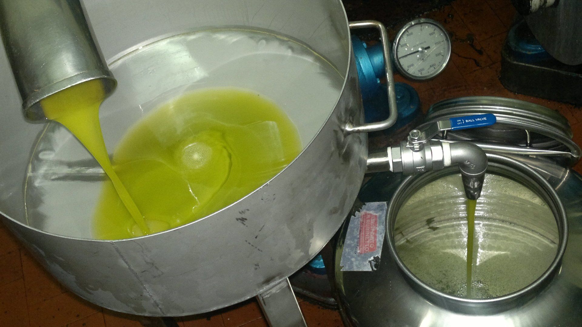 estrazione dell'olio