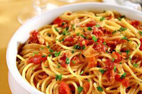 spaghetti alla marchigiana
