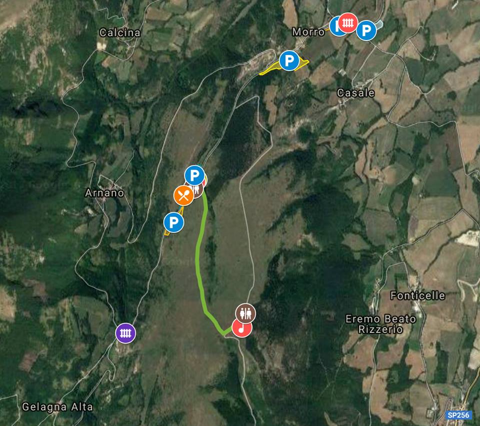 percorso di trekking