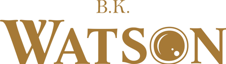 B.K. Watson B.K. Watson logo with a stylized eye in the letter O.