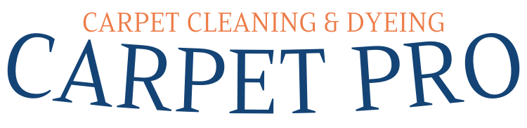 carpet pro carpet cleaning & dyeing logo