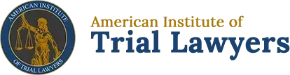 The logo for the american institute of trial lawyers