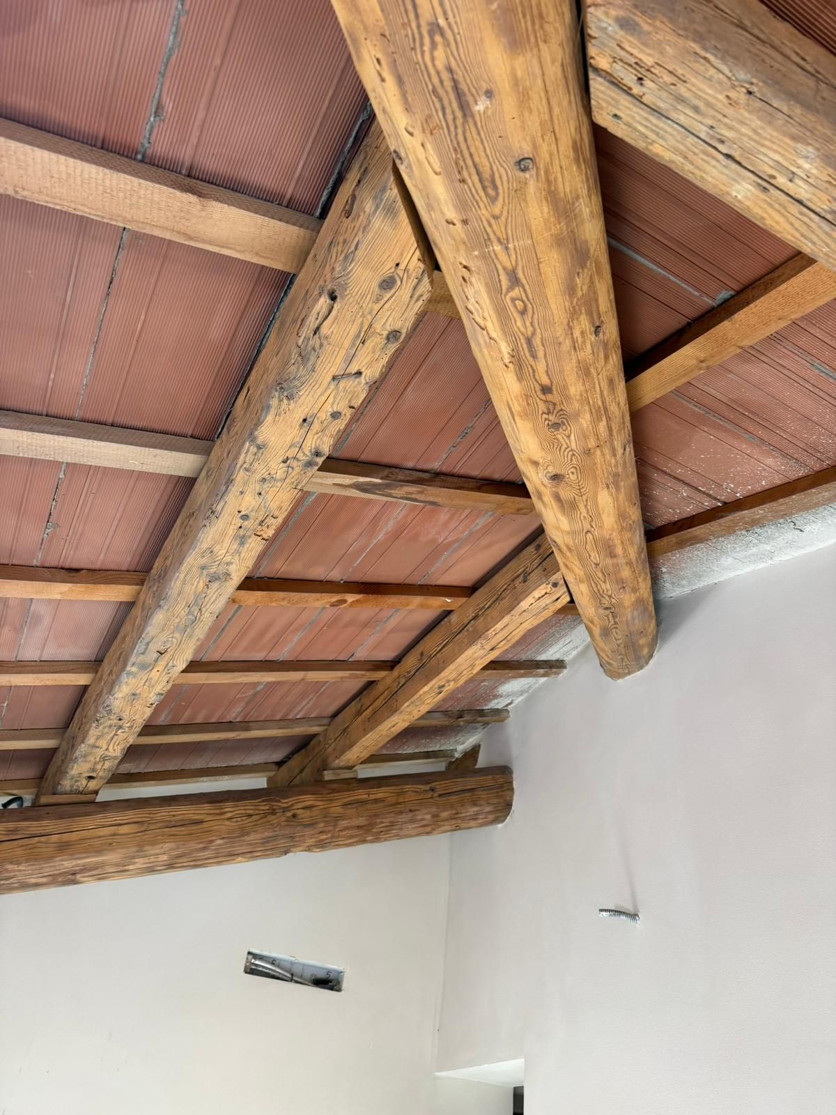 travi in legno per tetti
