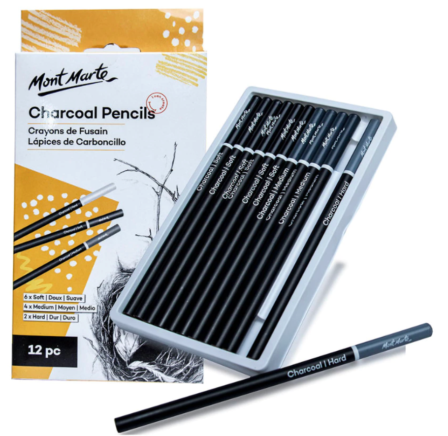 Charcoal Pencil Kit  | Spark English Center Vietnam