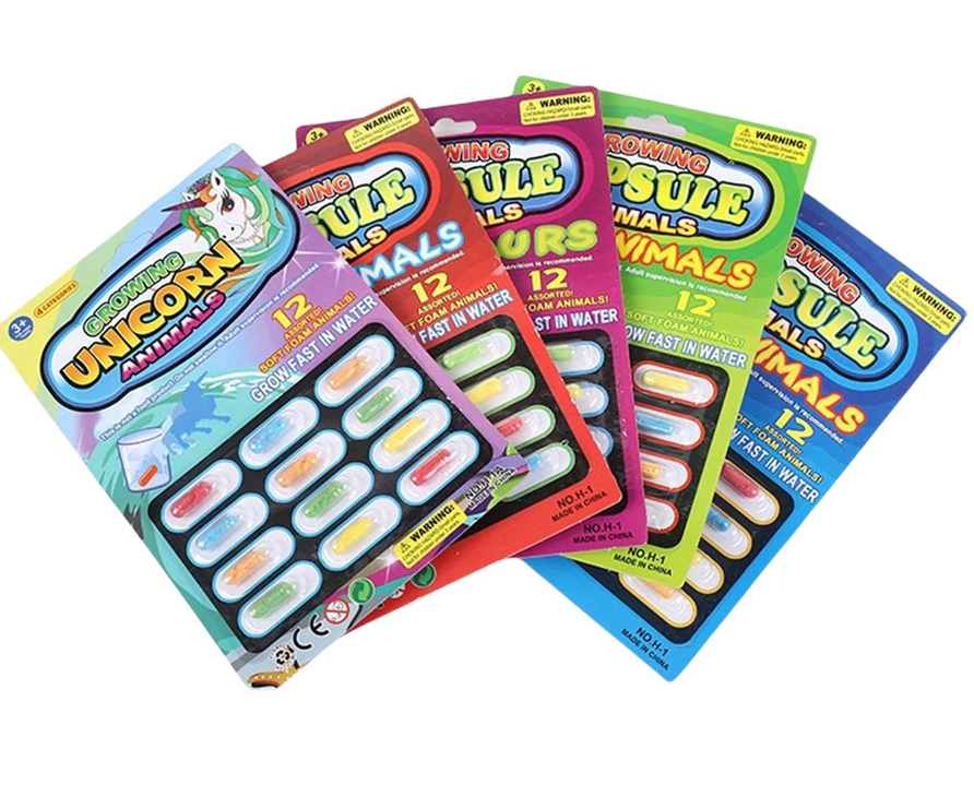  Grow Foam Animal Capsules | Spark English Center Vietnam