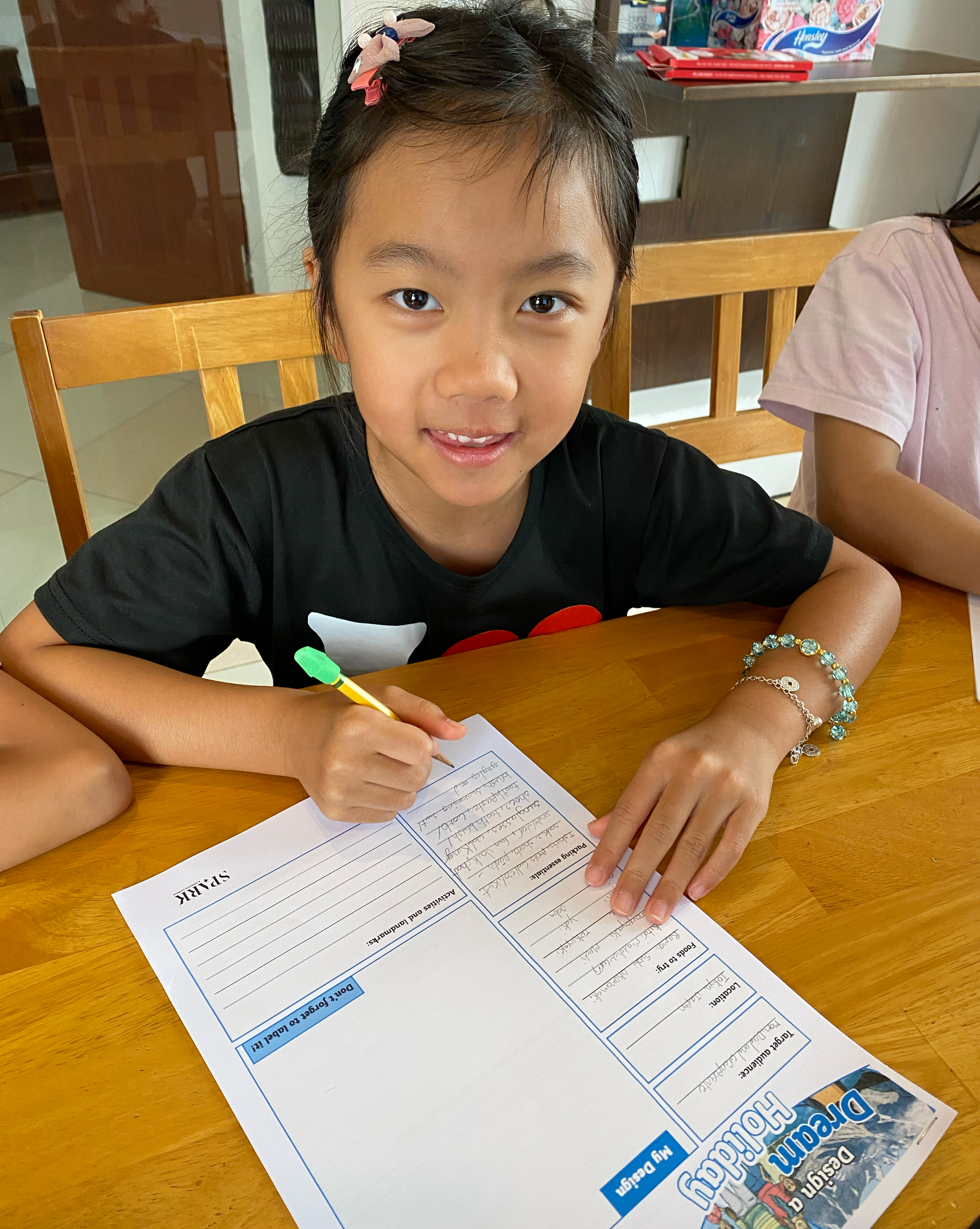 Student at k Vietnam English Learning Center