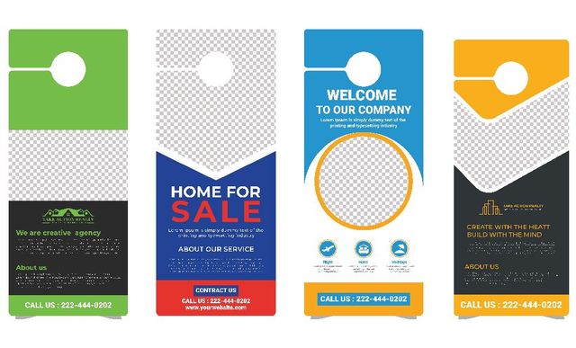 Custom Door Hanger Design & Printing Services