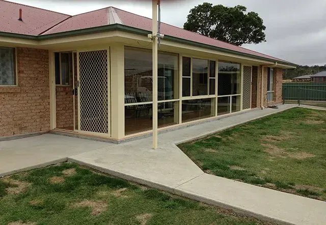 Residential Newly Installed Glass Window Panel — Capitol Glass in Taminda, NSW