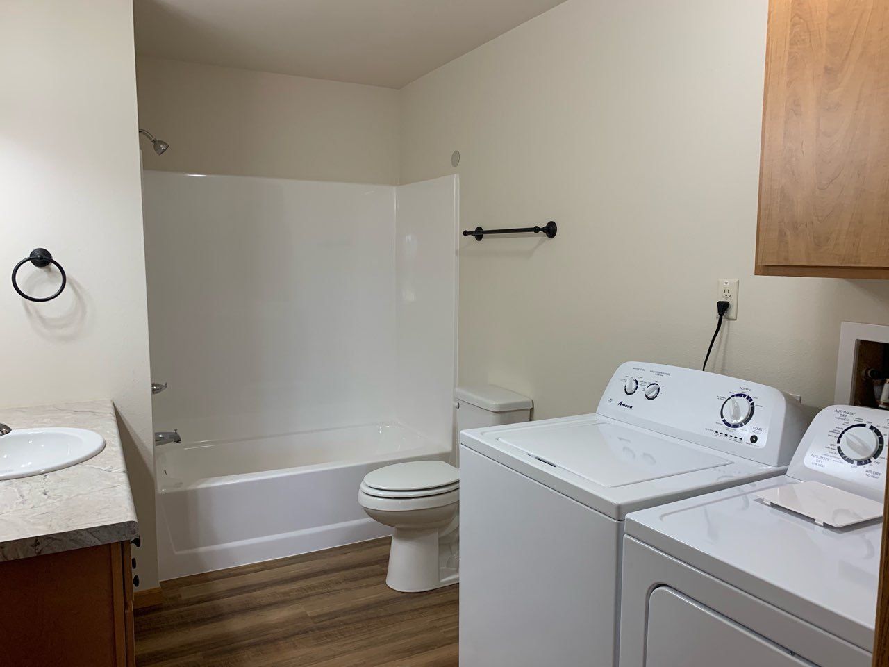 Bathroom at Riverside Crossing