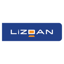 "LizDan" logo: white letters on a blue rectangle with a computer icon in the middle.
