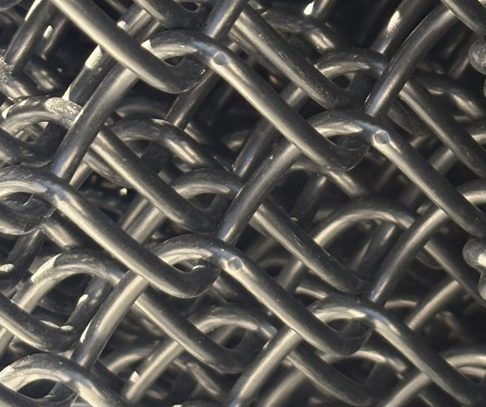 Maille noire 1x1x 9GA