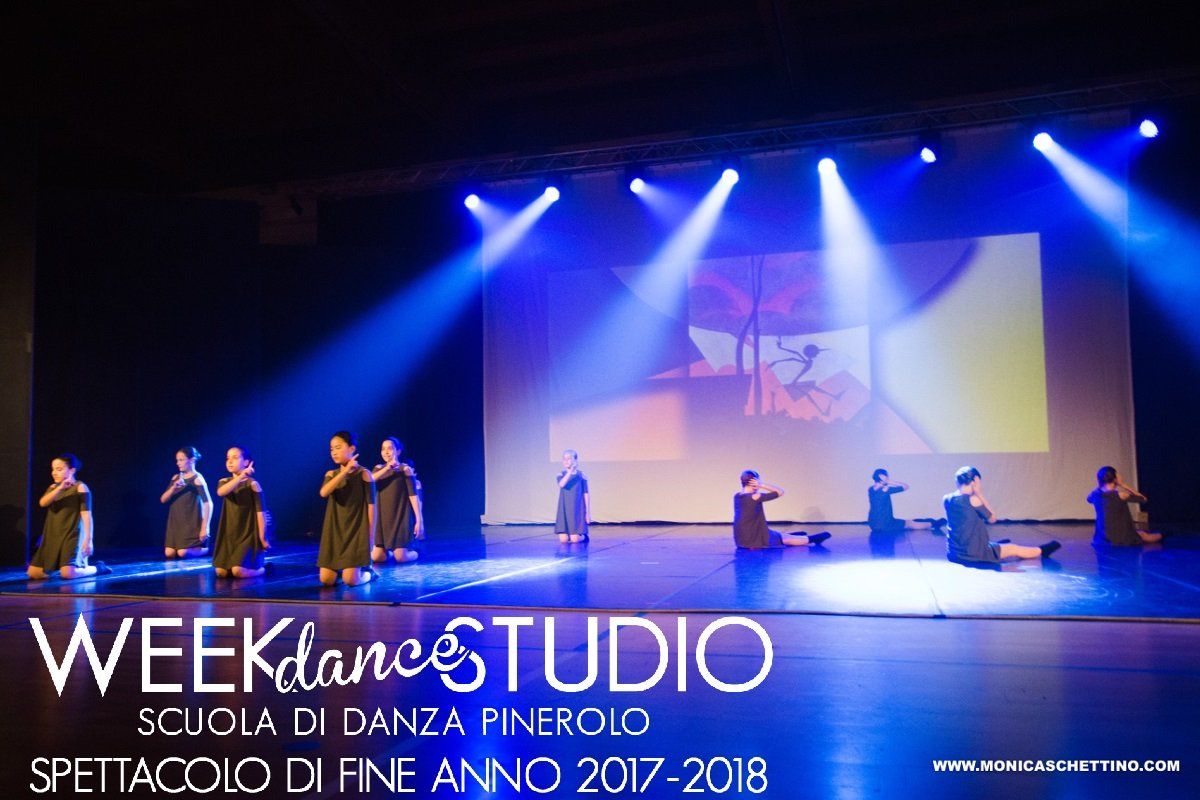 WEEK END IN PALCOSCENICO SCUOLA DANZA PINEROLO SPETTACOLO DI FINE ANNO 2017/2018