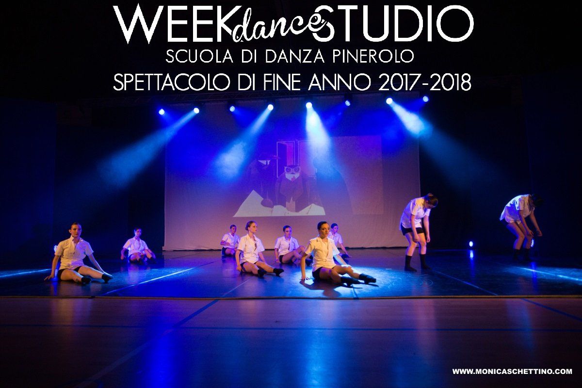 WEEK END IN PALCOSCENICO SCUOLA DANZA PINEROLO SPETTACOLO DI FINE ANNO 2017/2018