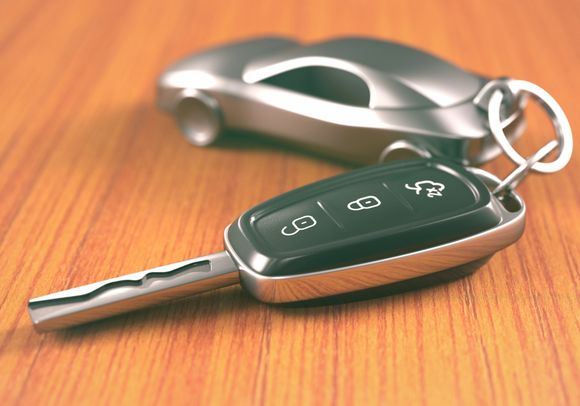 Car Keys — A Car Key And A Car Keychain in Philadelphia, PA