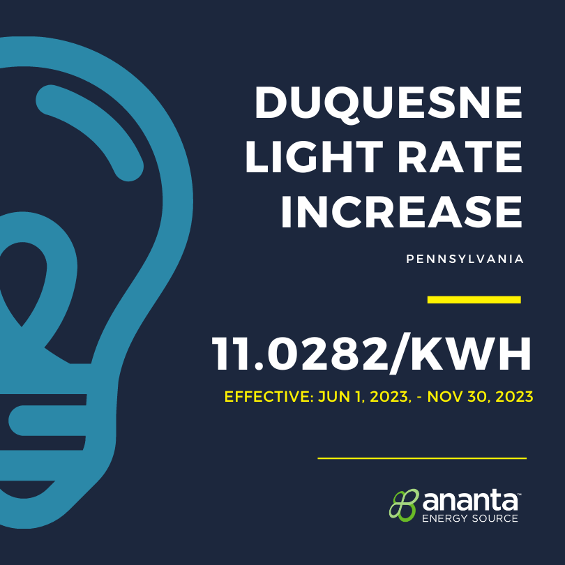 duquesne light rate increase 2023 pennsylvania