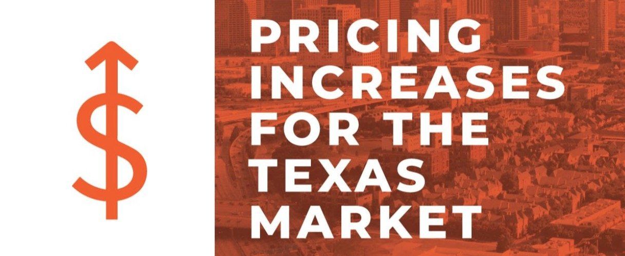 texas commercial electricity rate changes