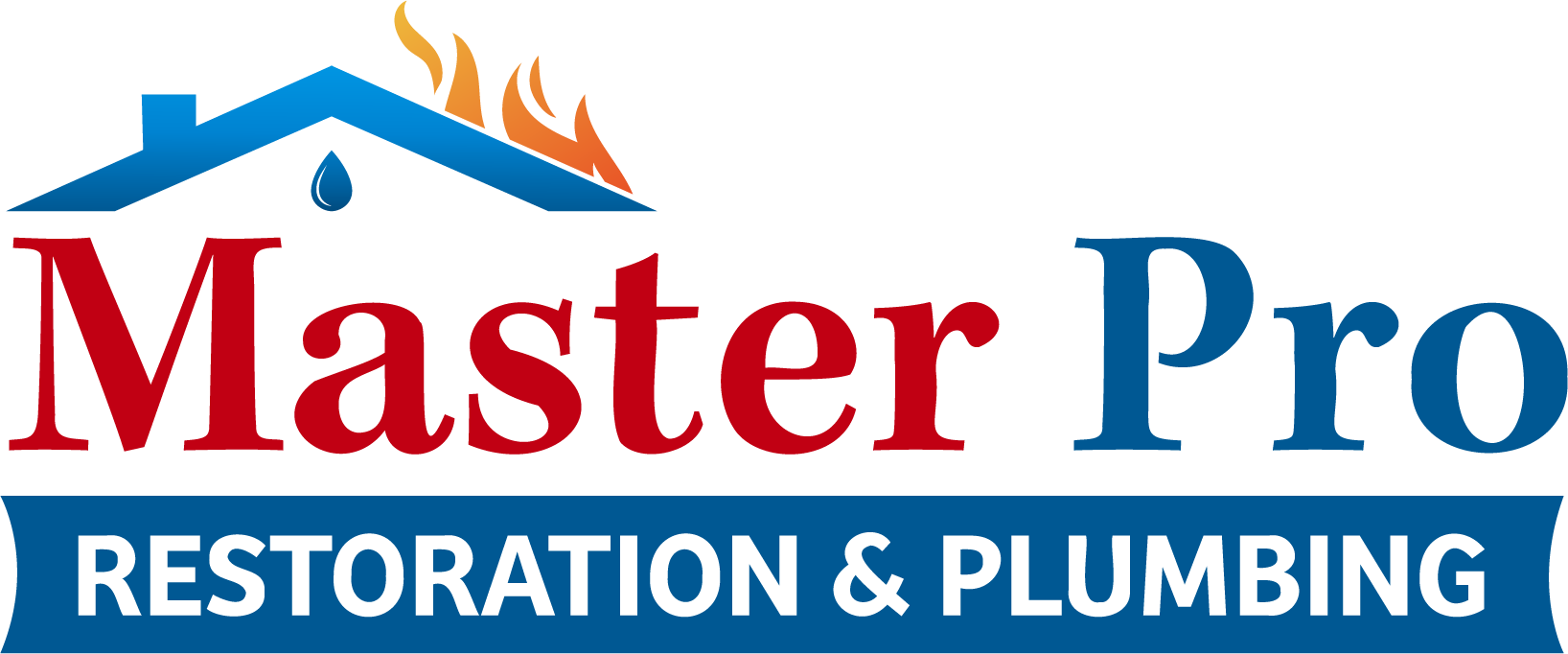 Master Pro Restoration & Plumbing Logo Footer