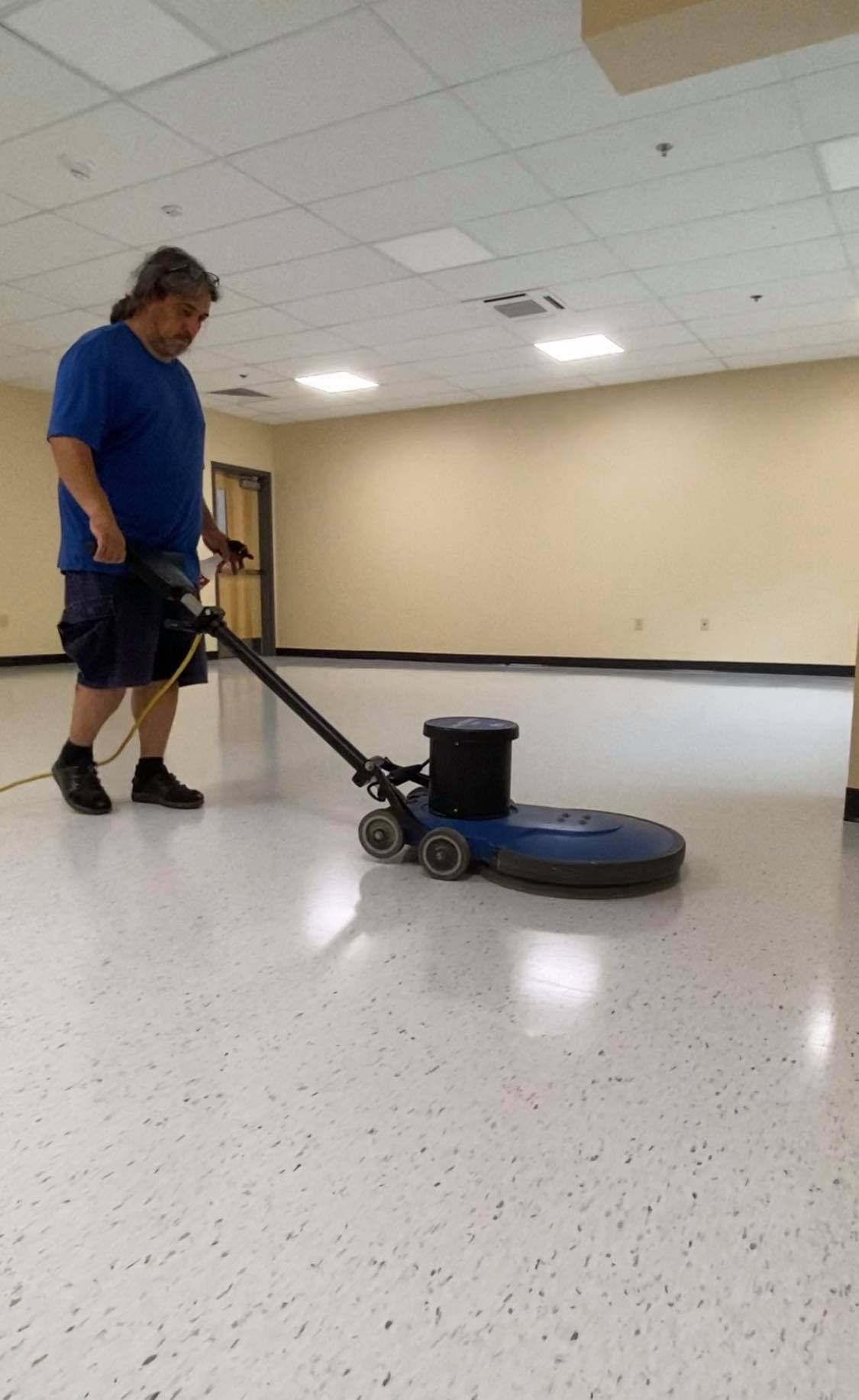 VCT Burnish, Strip & Wax by Spectrum Carpet & Upholstery Cleaning in Frederick, MD.