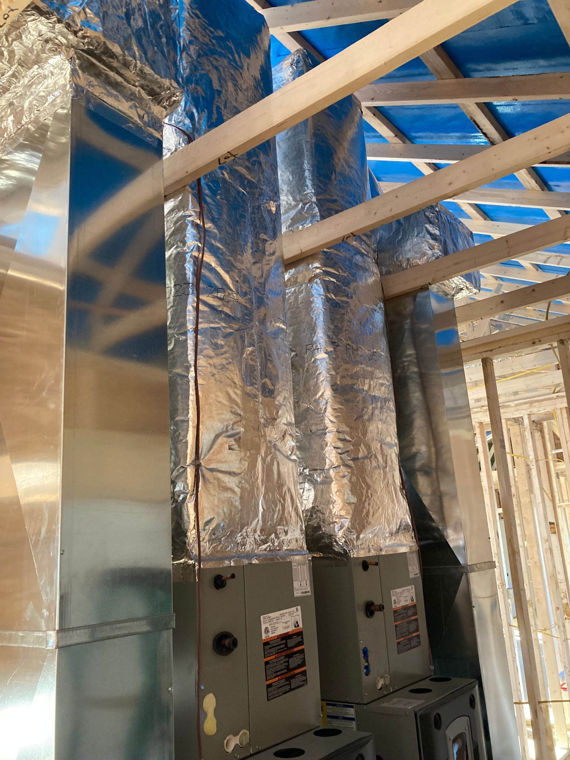 Air Duct on the Ceiling of a Room