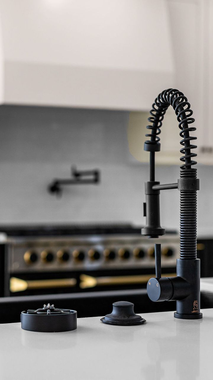 High End Designer Kitchen Faucet