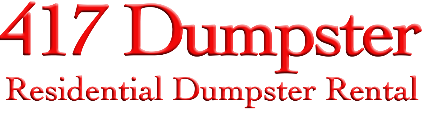 417 Dumpster Residential Dumpster Rental