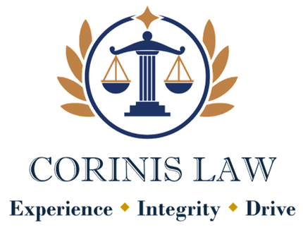 Logo for Alegria Law Firm PLLC: orange scales within a circle, text around the circle, text below.