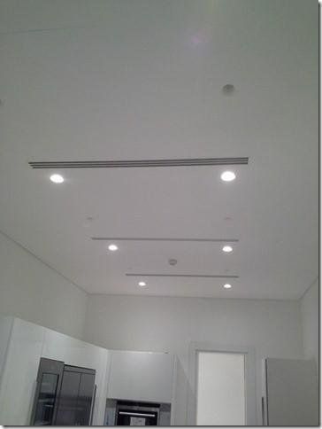 Installazione a soffitto