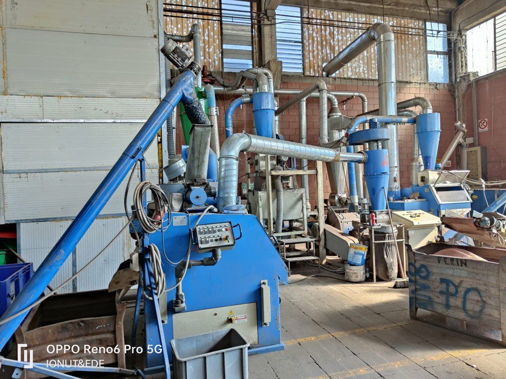 Impianto frantumazione cavi