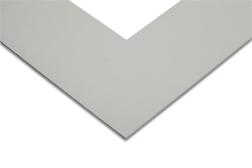 A piece of white paper with a v-shaped corner