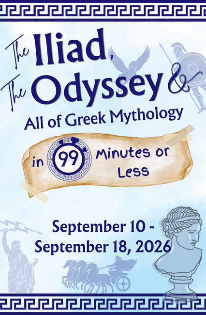 Poster for The Iliad, The Odyssey  and all things Greek Mythology 
