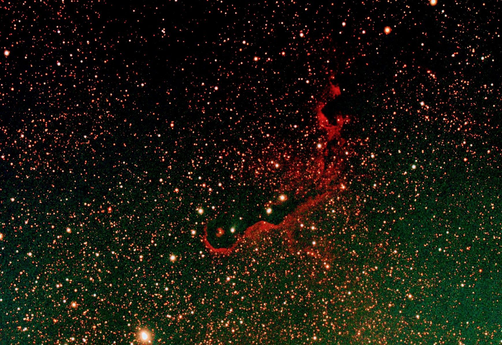 Incredible nebula photographed at Cambrian Escapes Wales
