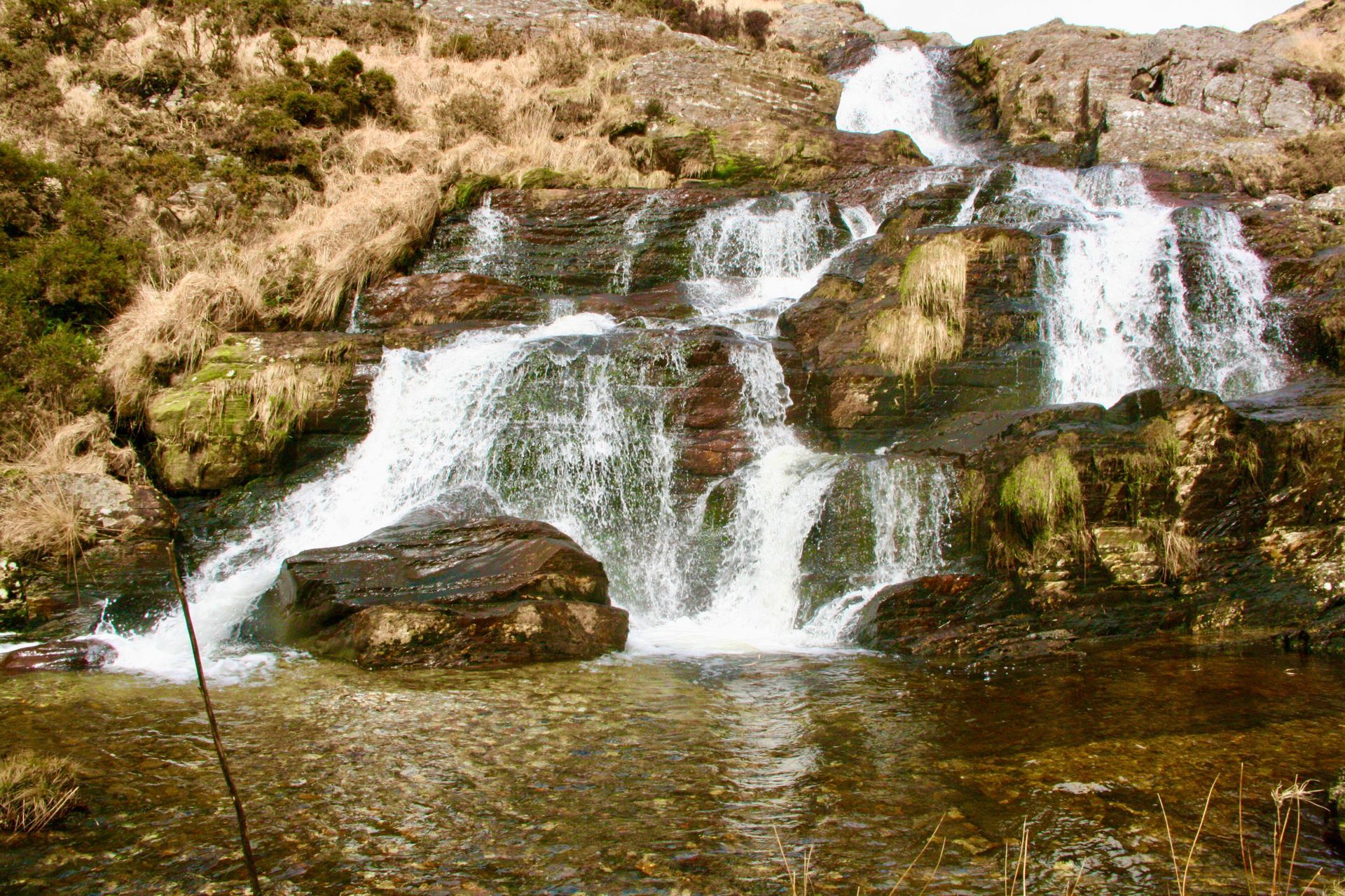 Waterfall at Cwm Gwesyn