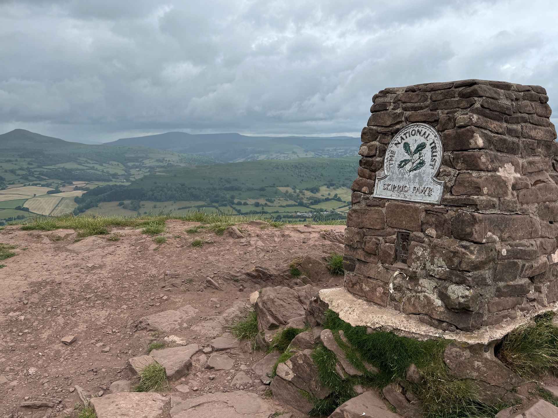 The skirrid, Leg one on The Beacons Way