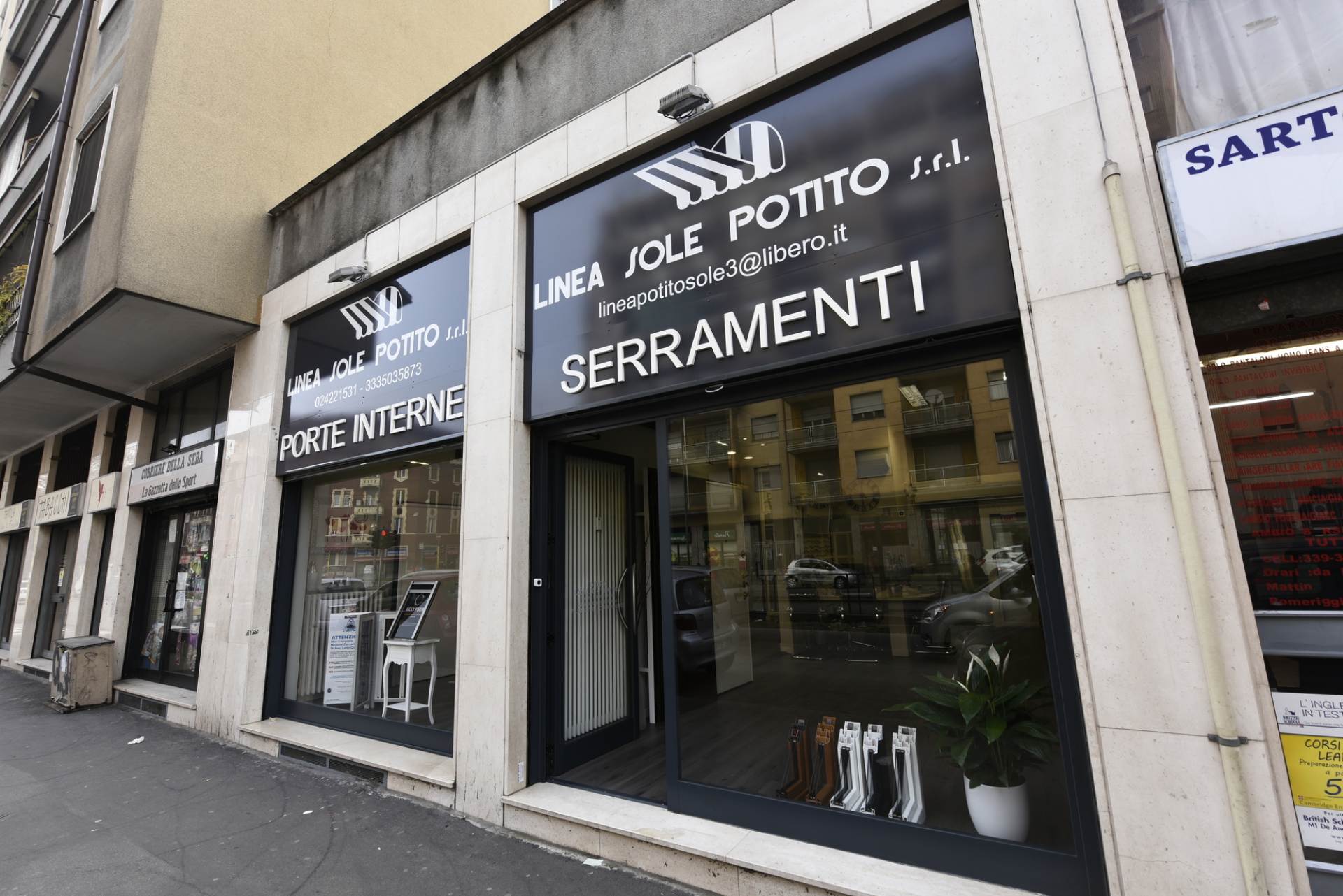 esterni punto vendita