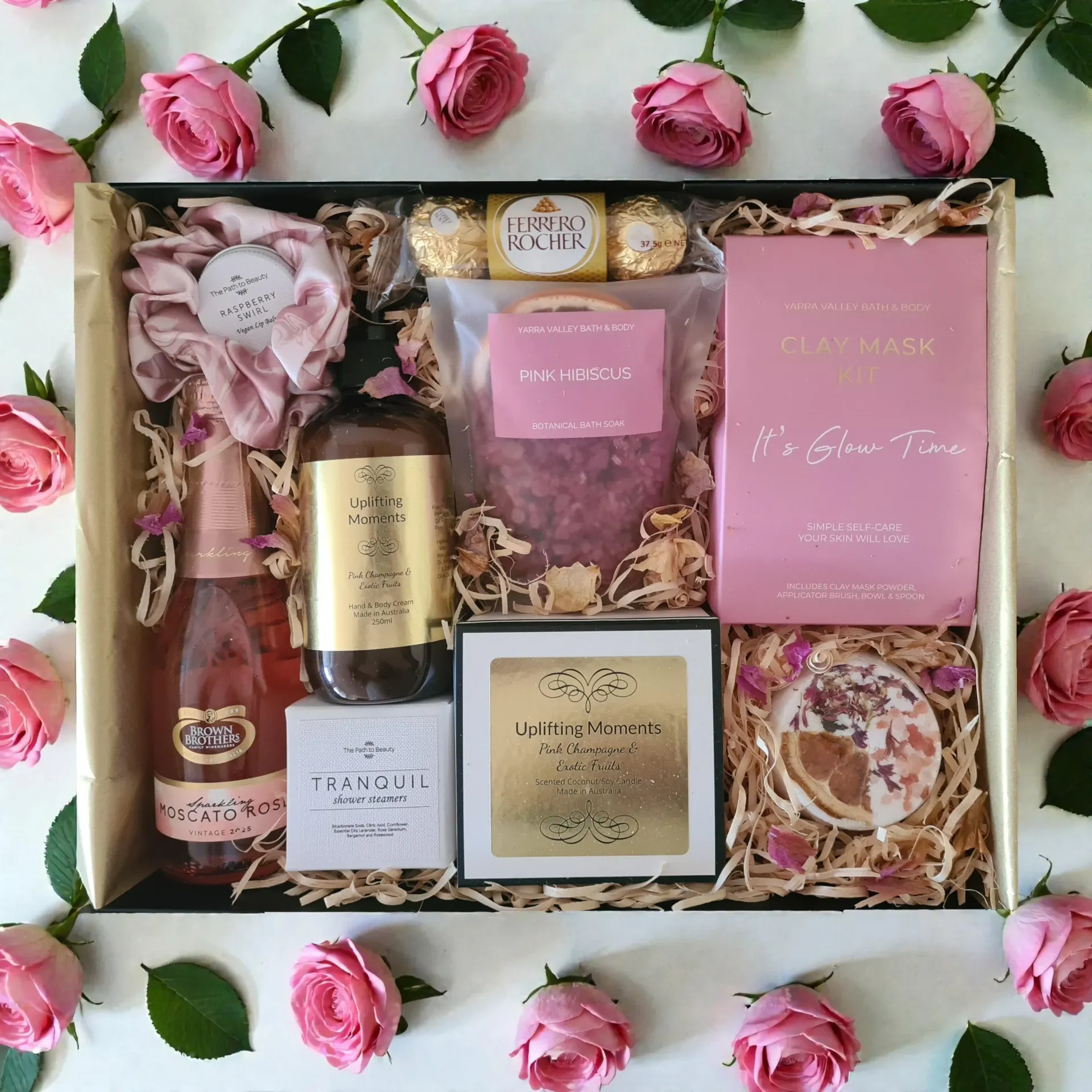 Pretty in Pink Bath & Body Pamper Hamper